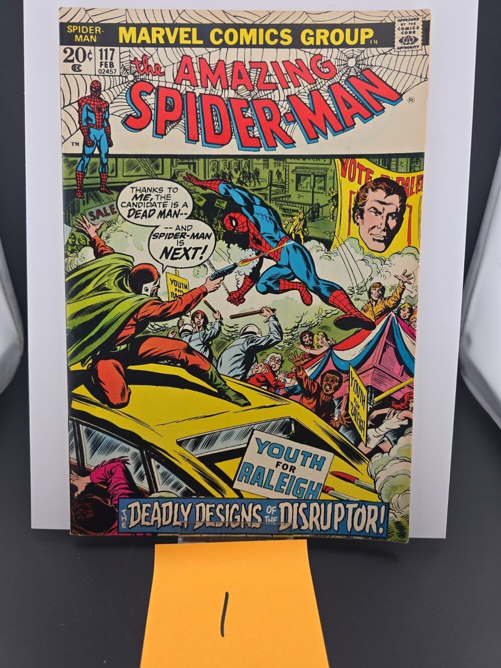Amazing Spider-Man (Vol. 1) 117 - 1st Disruptor!